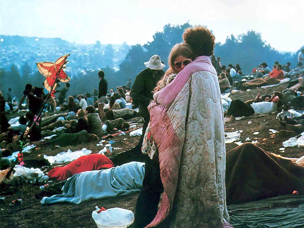 Woodstock 1969 Hippies