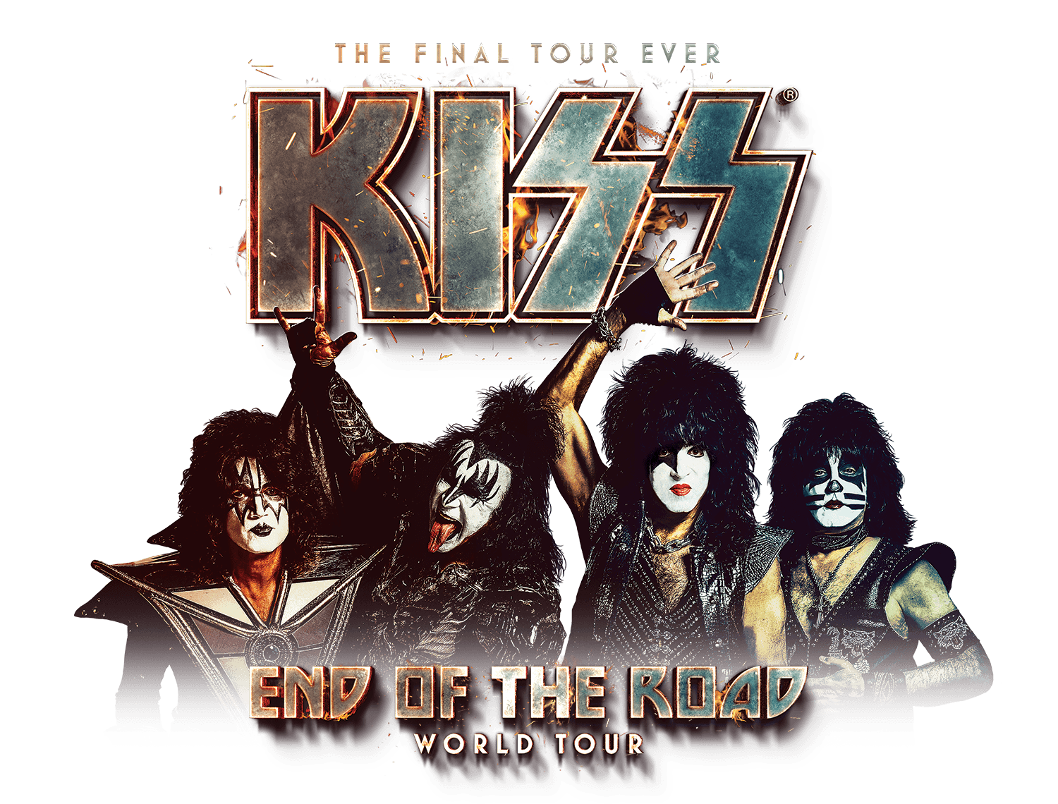 KISS Alive! End of the Road Paul Stanley, Gene Simmons In The
