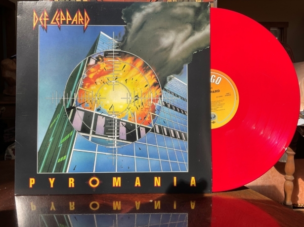 Def Leppard- Pyromania- Joe Elliott, Phil Collen, Rick Savage